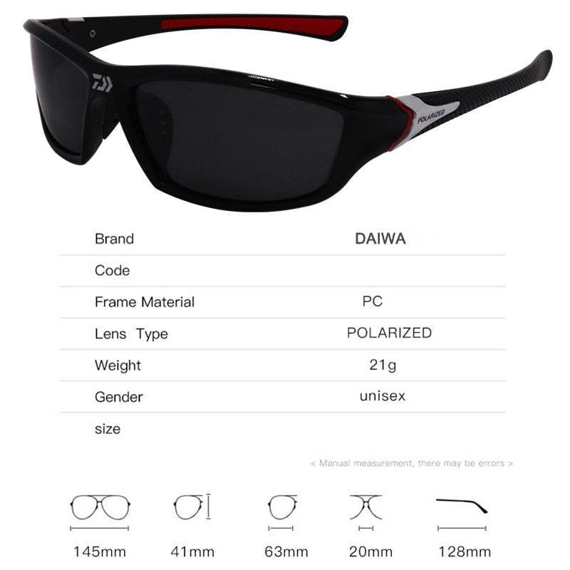 DAIWA Polarized Fishing Glasses - Master Baiters