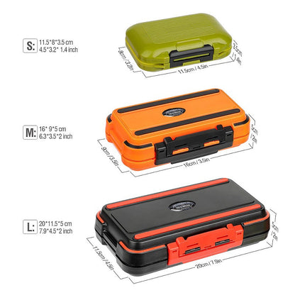 Waterproof Double Sided Tackle Case - Master Baiters