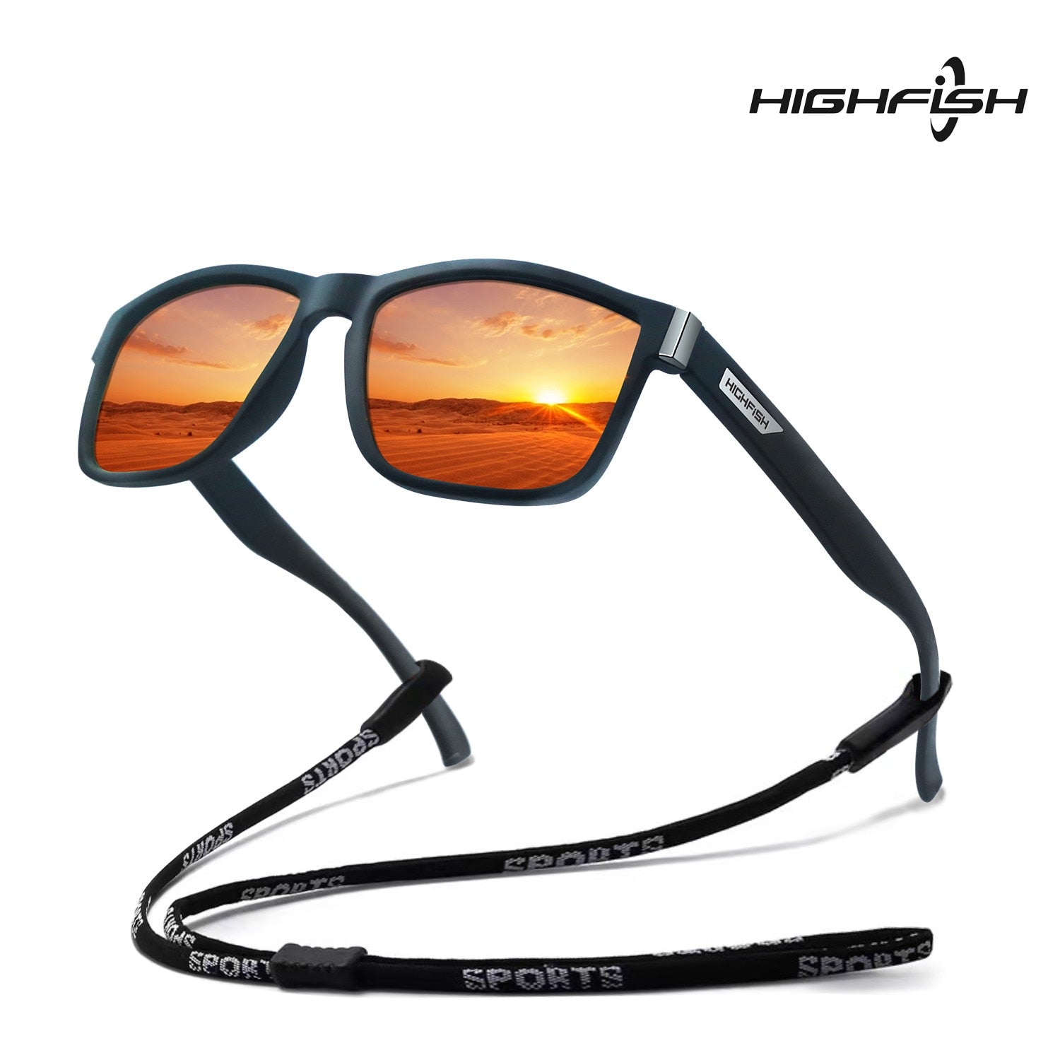 Polarized Fishing Sunglasses For Men Outdoor Red Lens See Fish