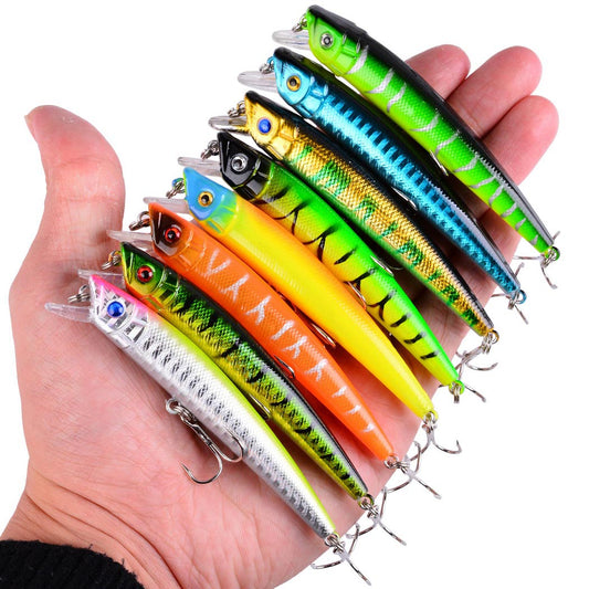 Wobbler Fishing Lures 8 Piece Sets - Master Baiters