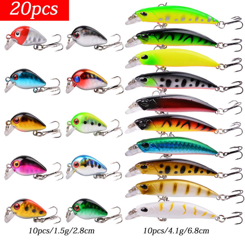  Sosoport 1 Set Fishing Suit Trout Lures Fishing Gifts