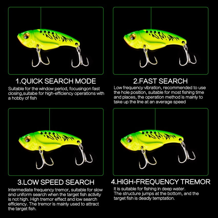 Fishing Lure Molds, 6pcs Metal Spinners Lures, Sea Hard Baits With Treble  Hooks For Coarse Trout Salmon Bass Pike Minnow Wobbling Casting Trolling In